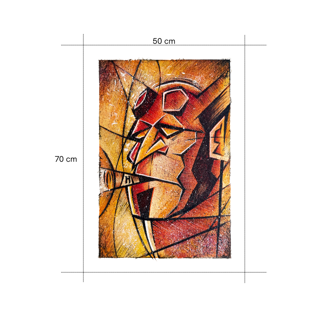 Cubic Hellboy